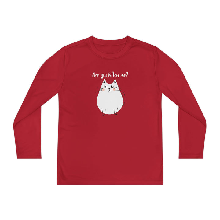 Kitten Me Youth Long Sleeve Tee