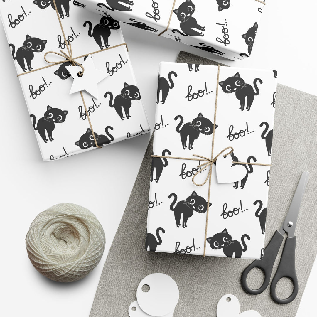 Boo Kitty Gift Wrap