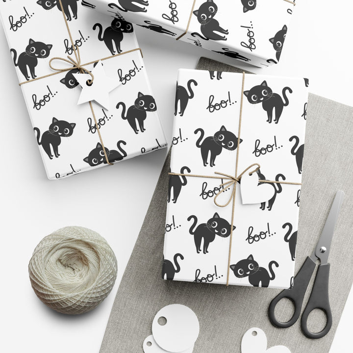 Boo Kitty Gift Wrap