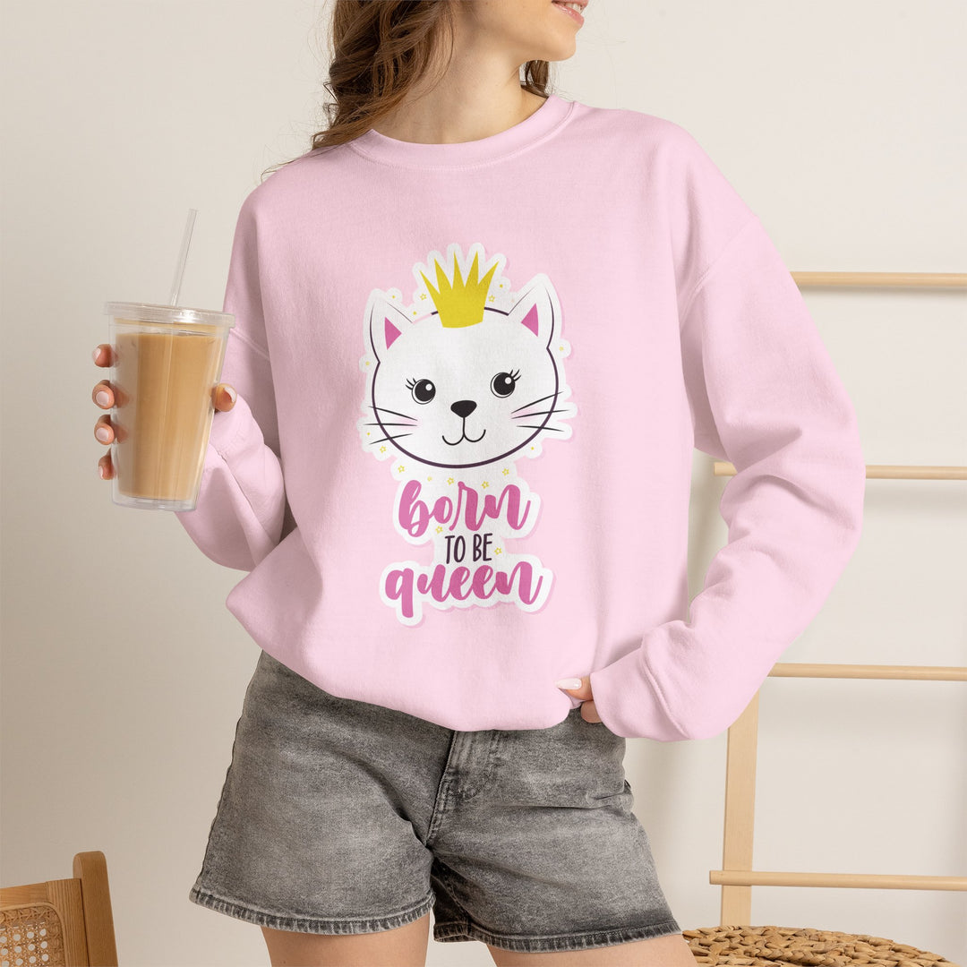 Queen Kitty Crewneck Sweatshirt