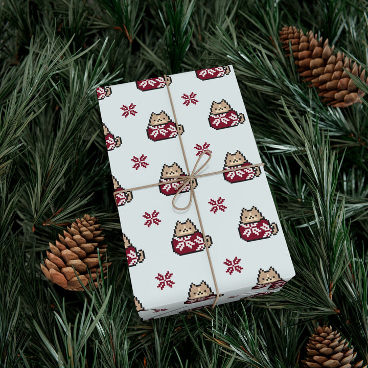 Cozy Catmas Gift Wrap