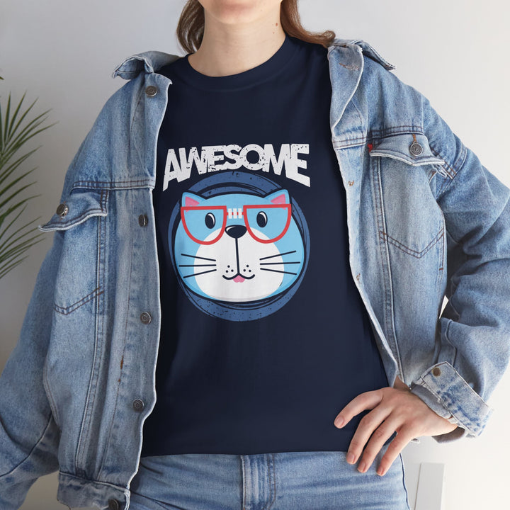 Awesome Cat Cotton Tee