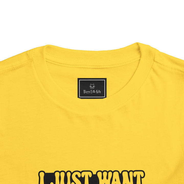 Pet All The Cats Toddler Tee