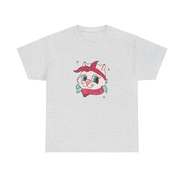 Tattoo Cat Cotton Tee