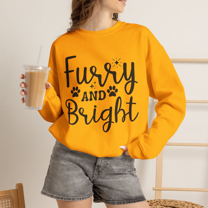 Furry and Bright Crewneck Sweatshirt