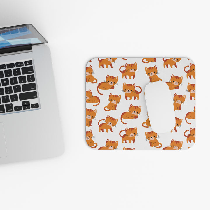 Orange Kitten Mouse Pad