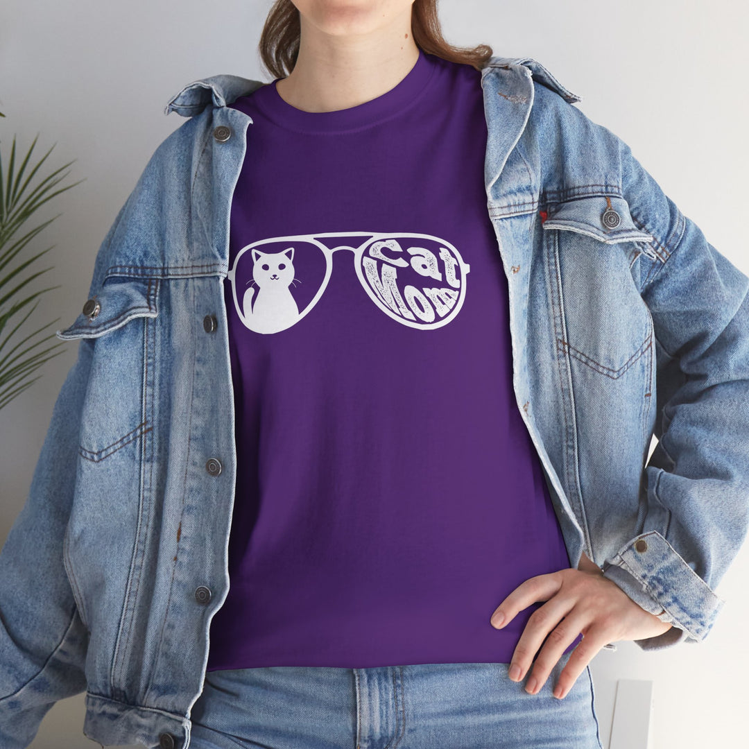 Cat Mom Cotton Tee