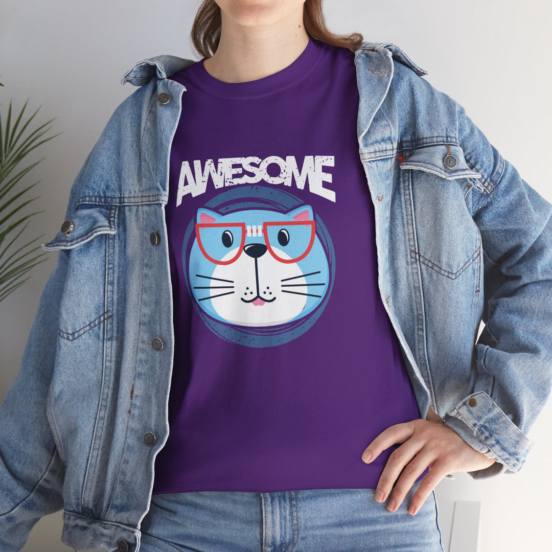 Awesome Cat Cotton Tee