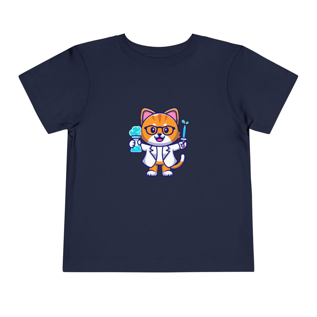 Scientist Kitty Toddler Tee