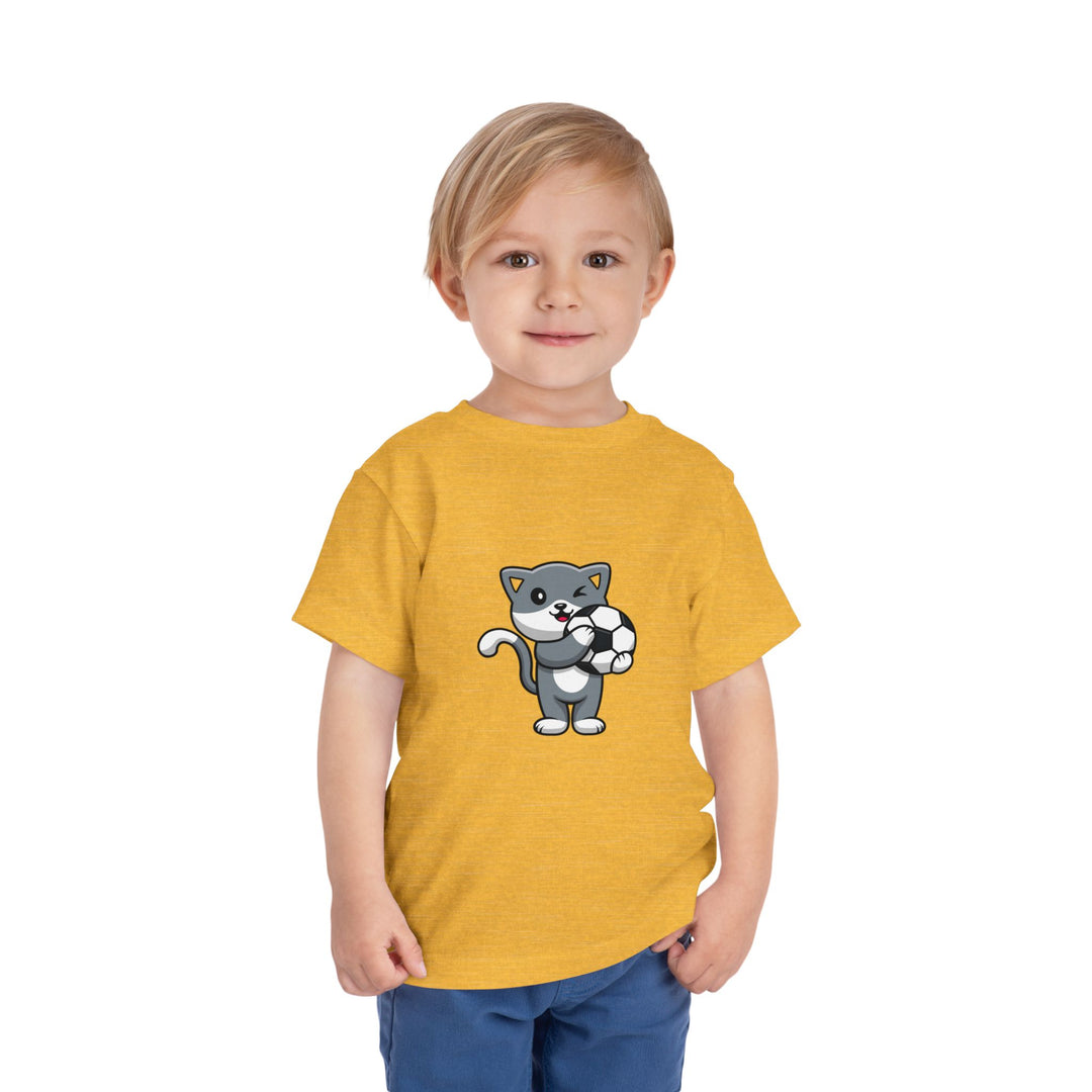 Soccer Cat Toddler Tee