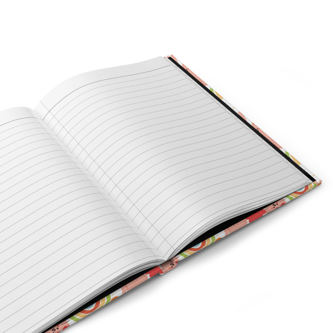 Kitties and Rainbows Hardcover Journal