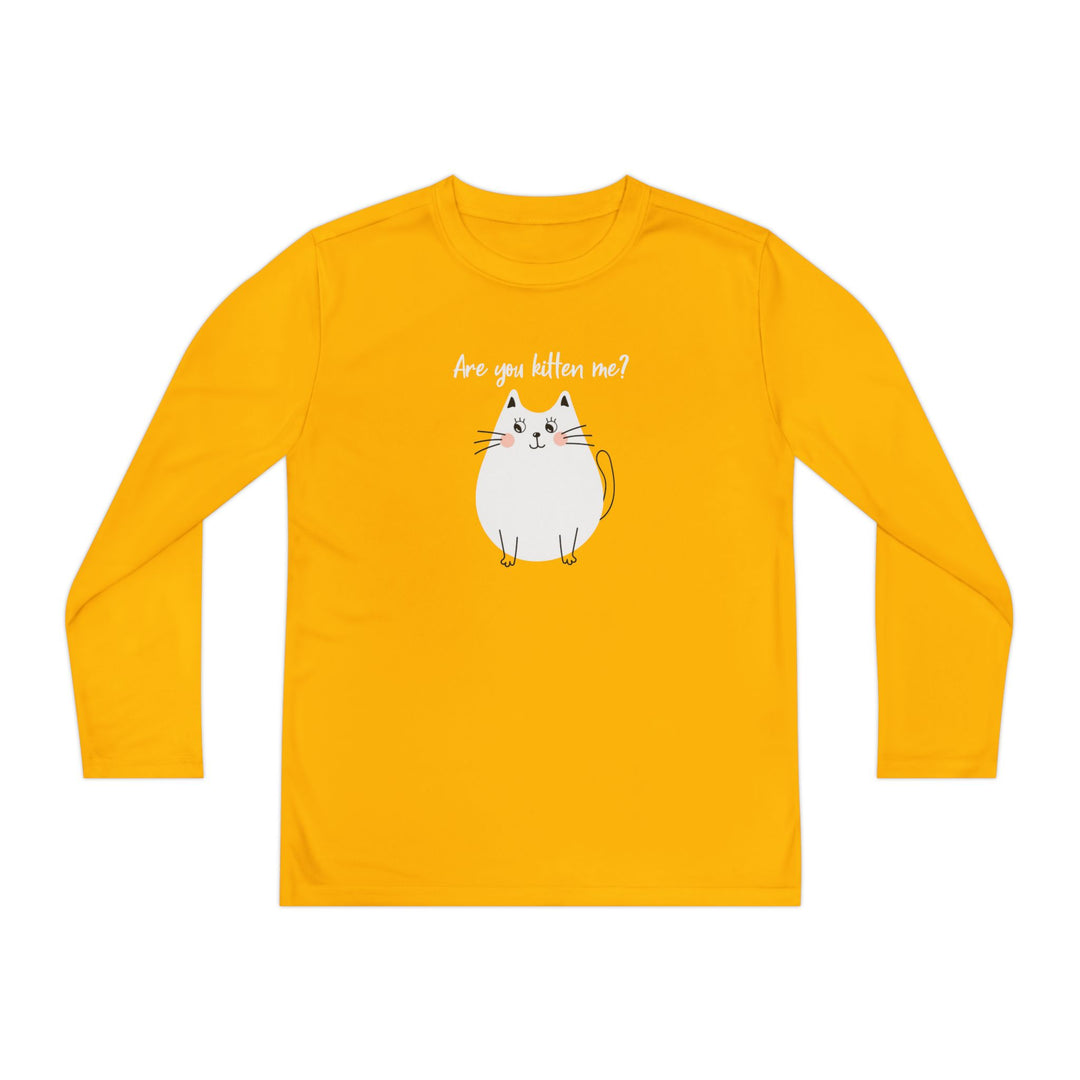 Kitten Me Youth Long Sleeve Tee