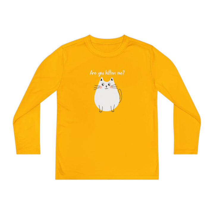 Kitten Me Youth Long Sleeve Tee