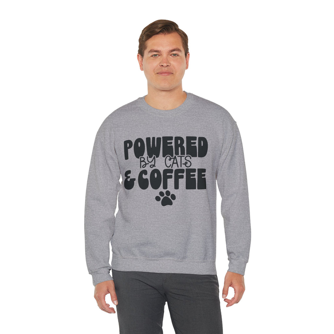 Cats and Coffee Crewneck Sweatshirt
