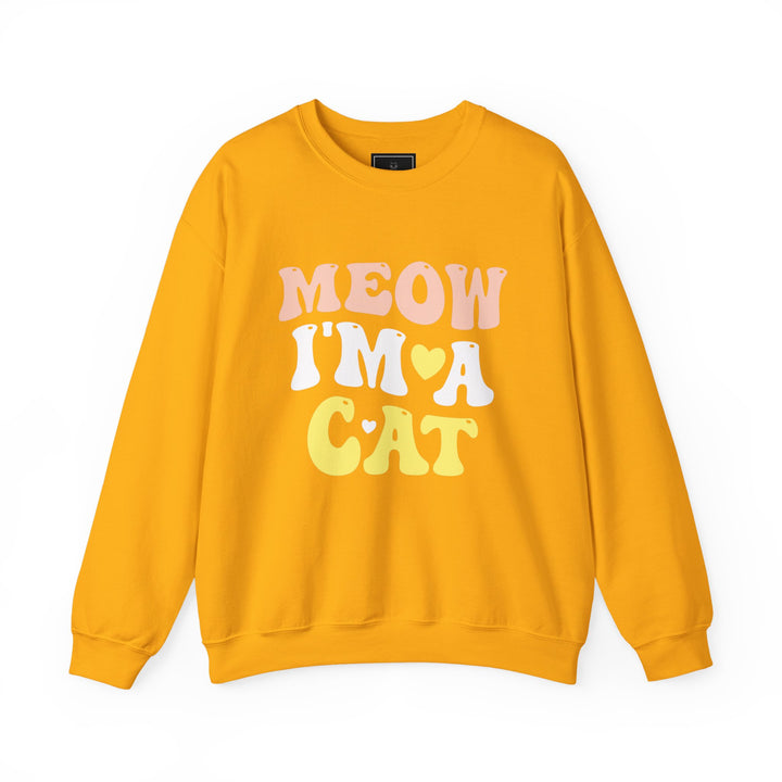 Meow I'm A Cat Unisex Crewneck Sweatshirt