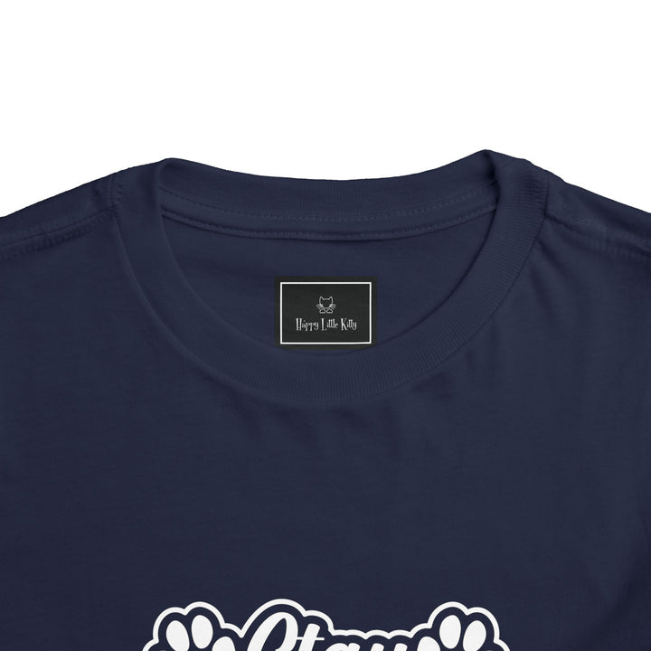 Stay Pawsitive Toddler Tee