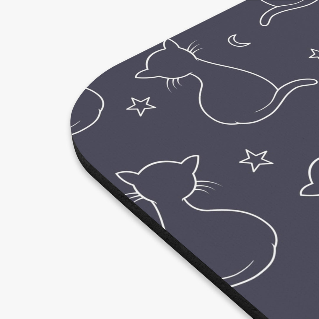 Night Sky Cat Mouse Pad