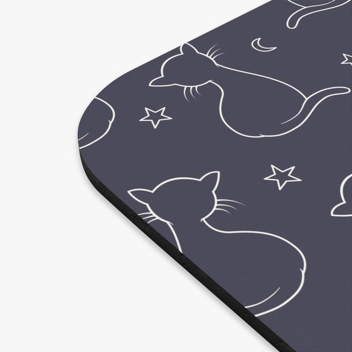 Night Sky Cat Mouse Pad