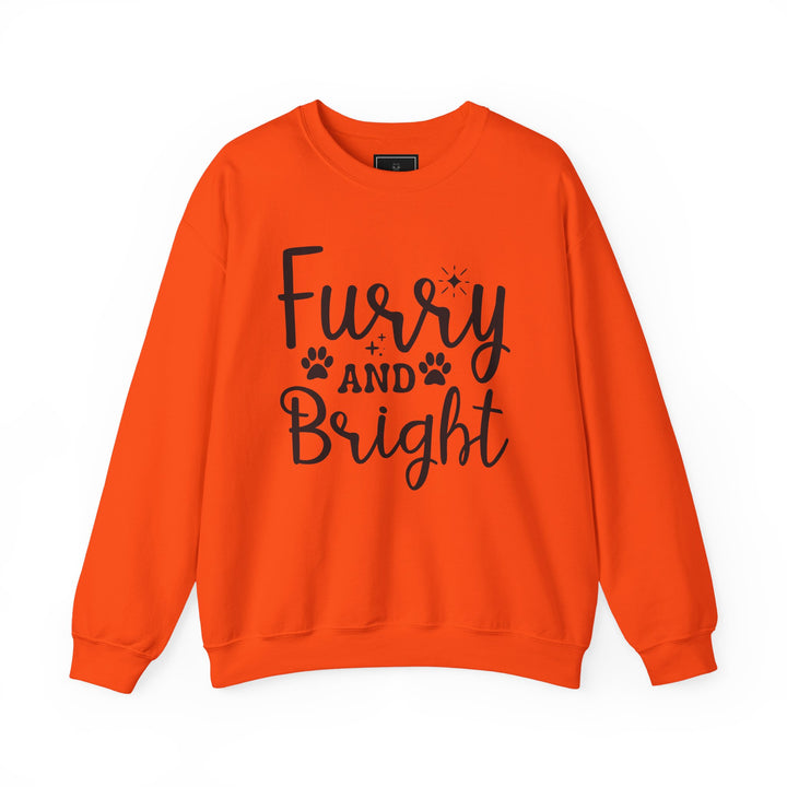 Furry and Bright Unisex Crewneck Sweatshirt