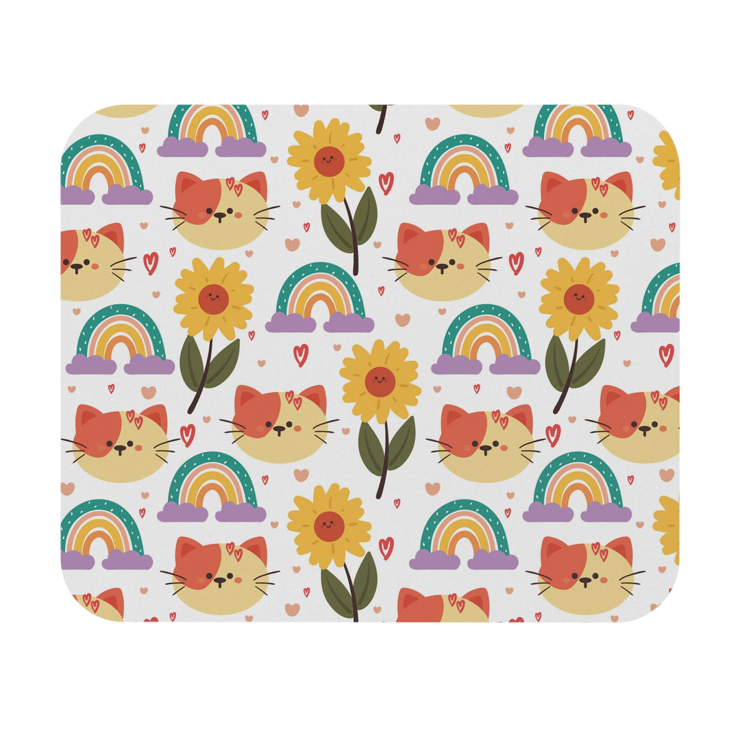 Rainbow Whisker Mouse Pad