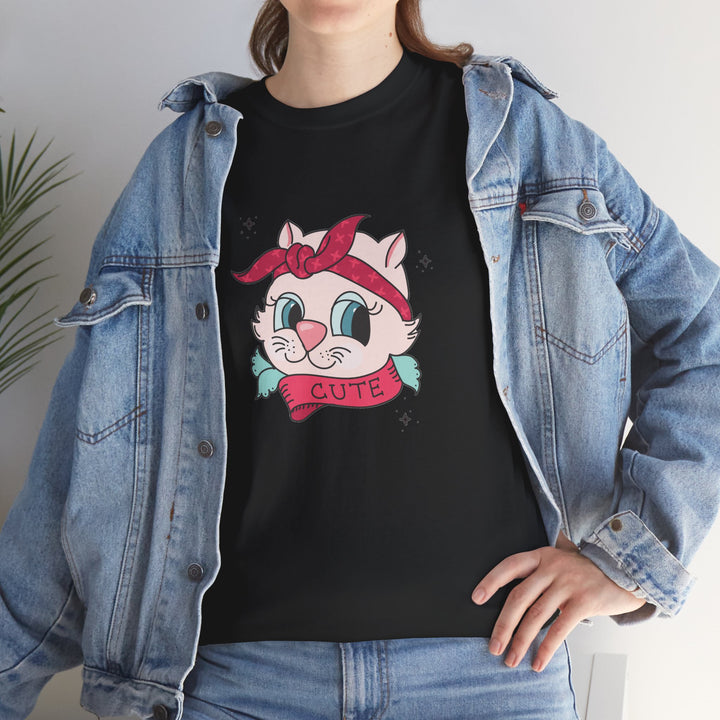 Tattoo Cat Cotton Tee