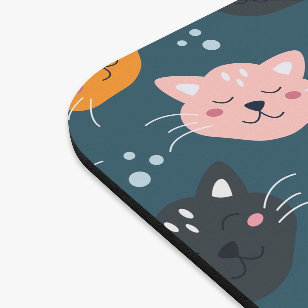 Colorful Cat Mouse Pad