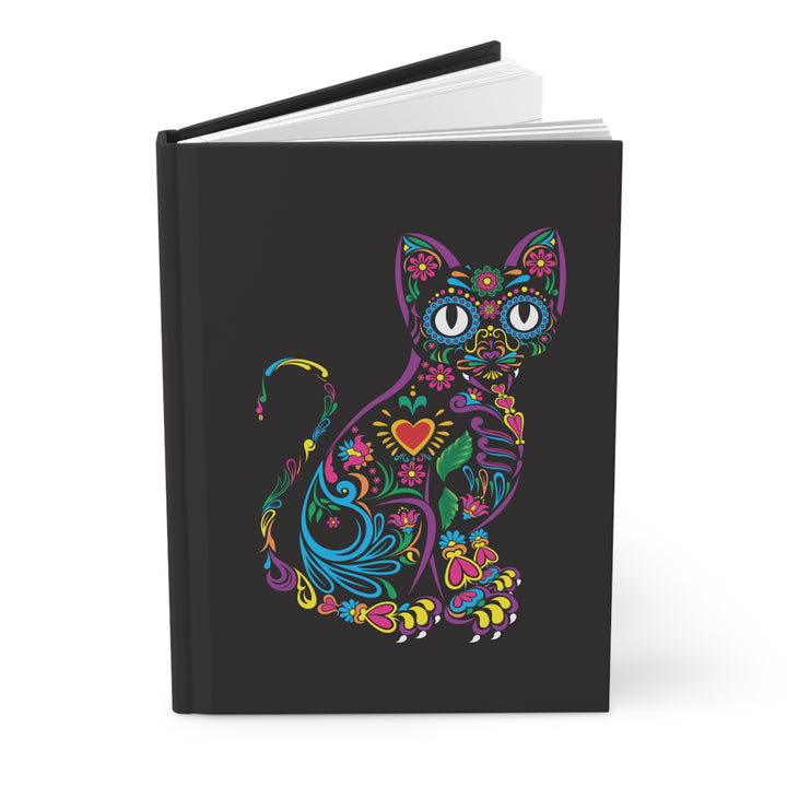 Vibrant Kitty Hardcover Journal