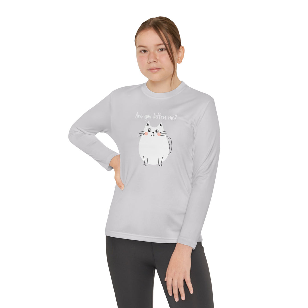 Kitten Me Youth Long Sleeve Tee