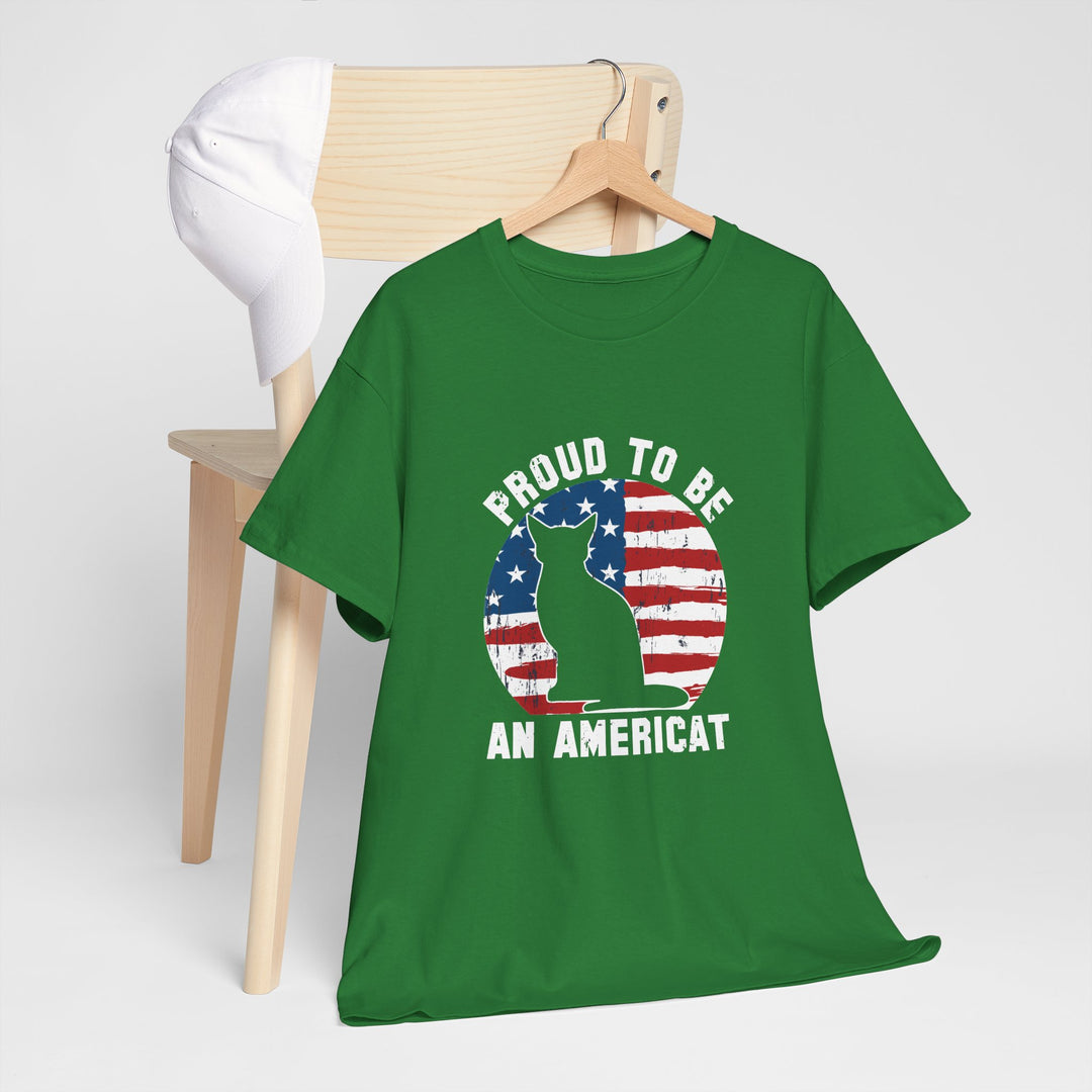 Proud to Be An Americat Cotton Tee