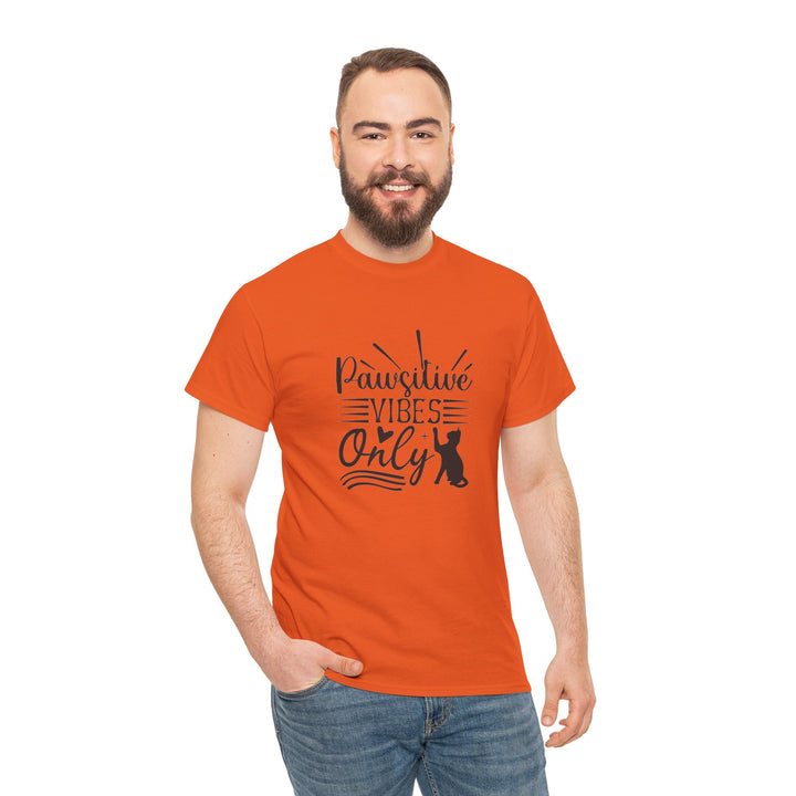 Pawsitive Vibes Cotton Tee