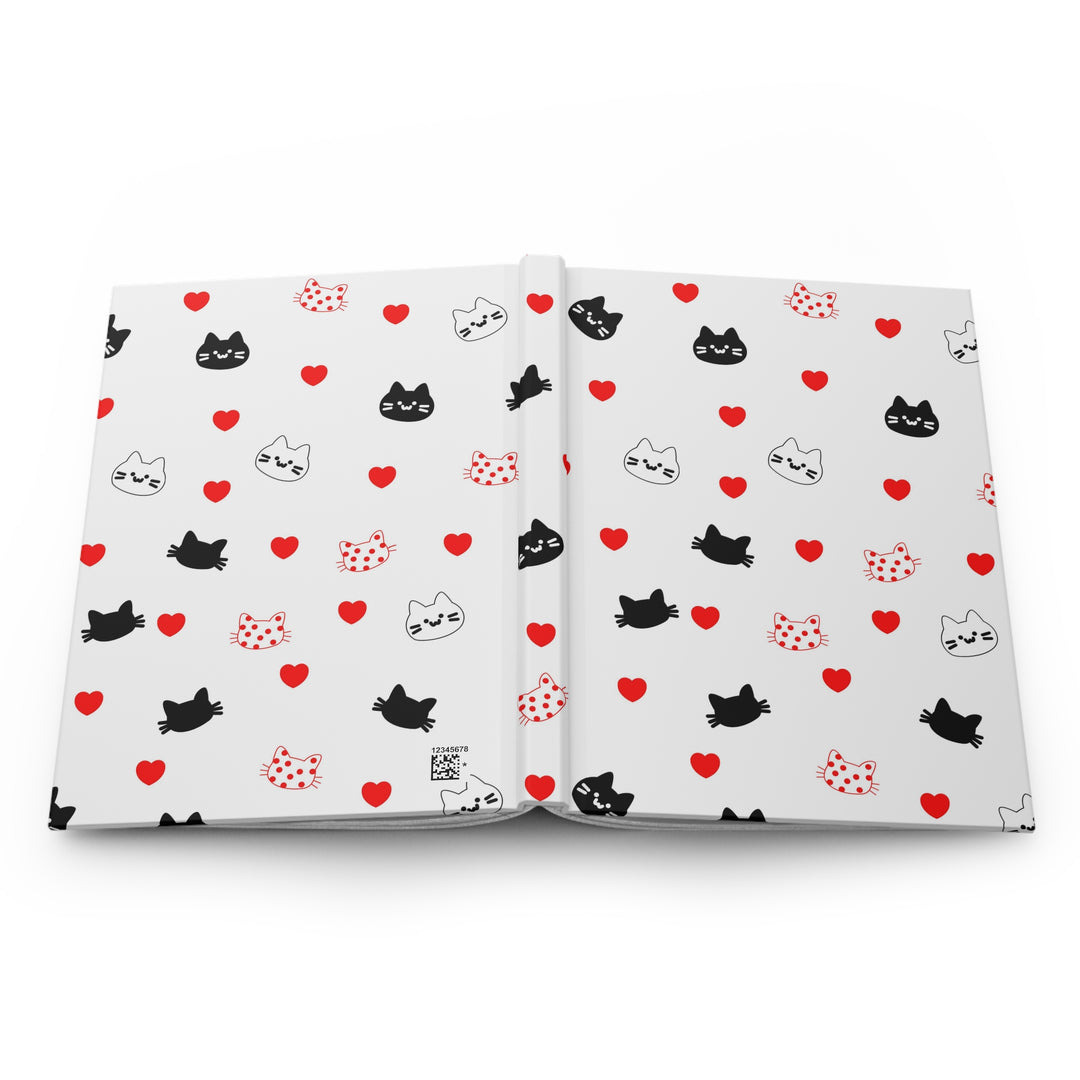Cat Lover Hardcover Journal