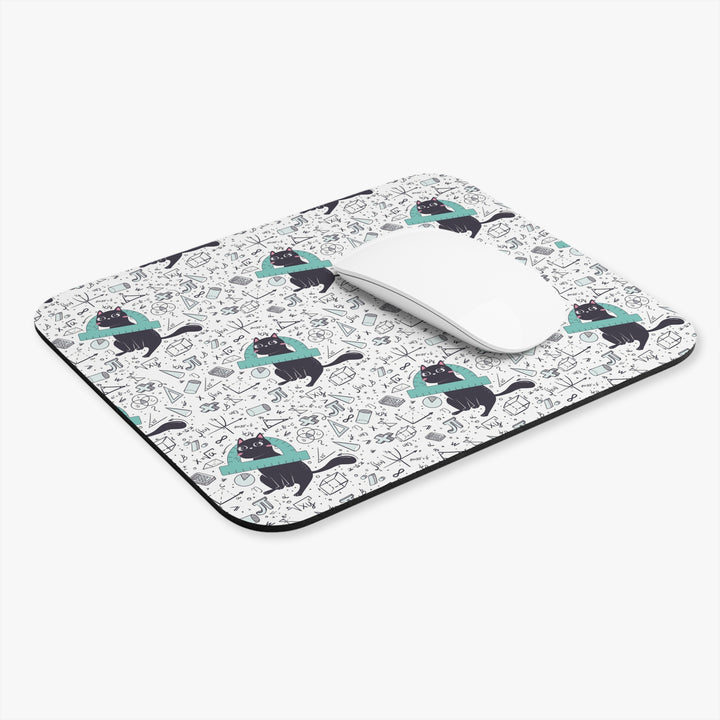 Mathematics Cat Mouse Pad