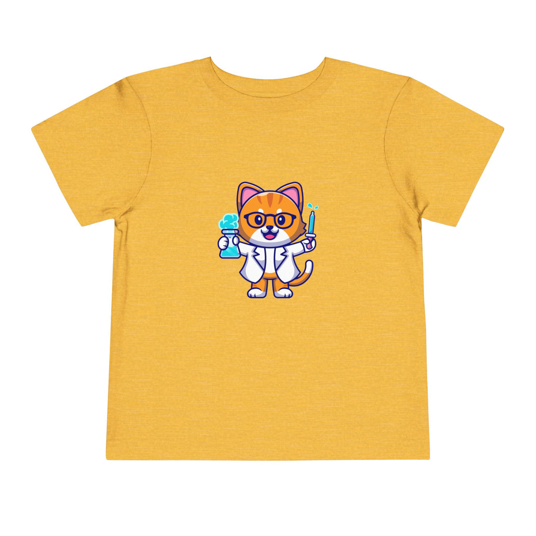 Scientist Kitty Toddler Tee