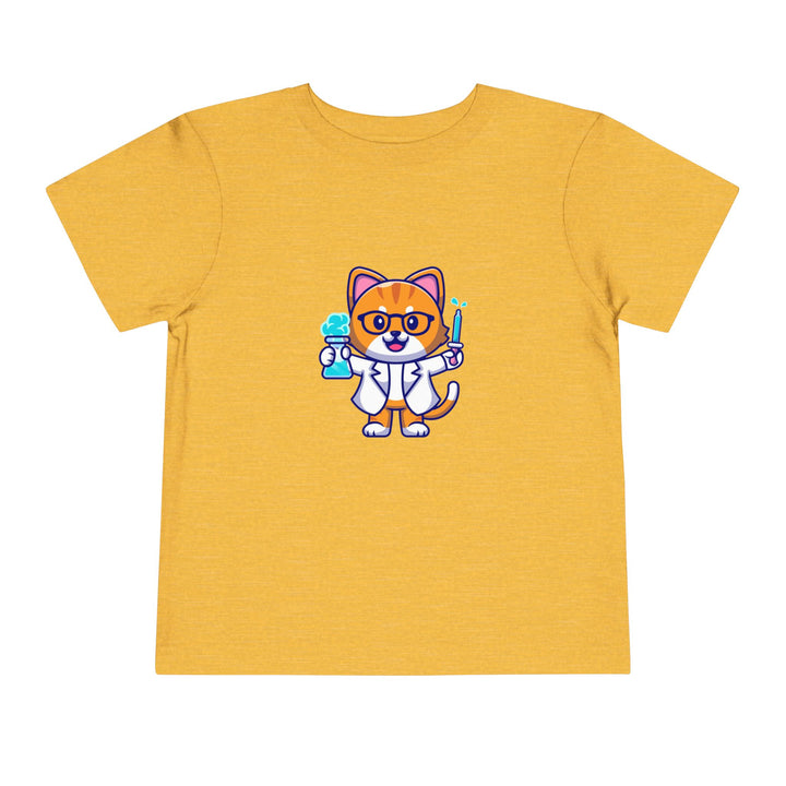 Scientist Kitty Toddler Tee