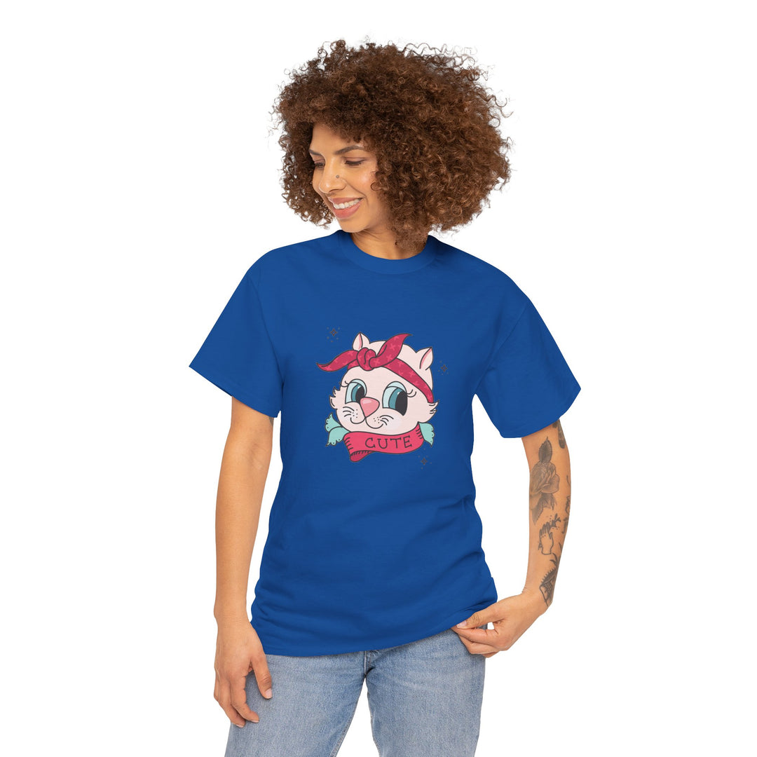 Tattoo Cat Cotton Tee
