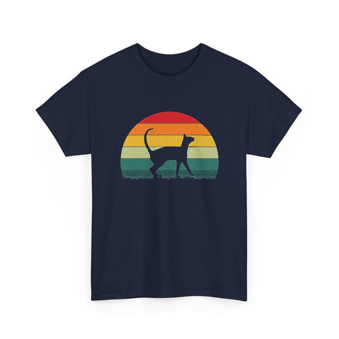 Sunset Cat Cotton Tee