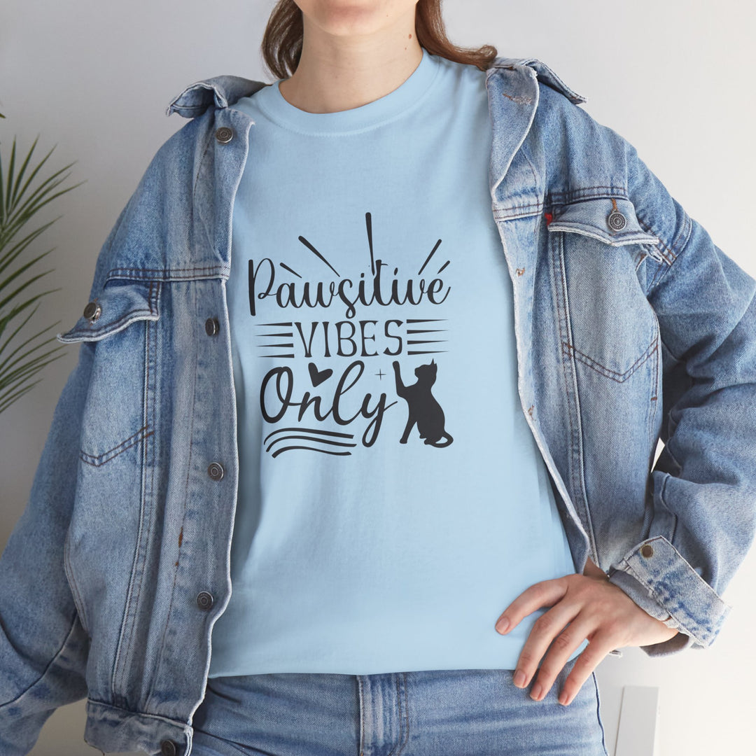 Pawsitive Vibes Cotton Tee
