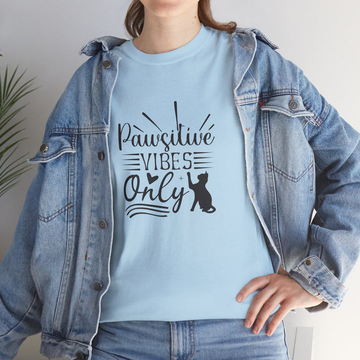 Pawsitive Vibes Cotton Tee