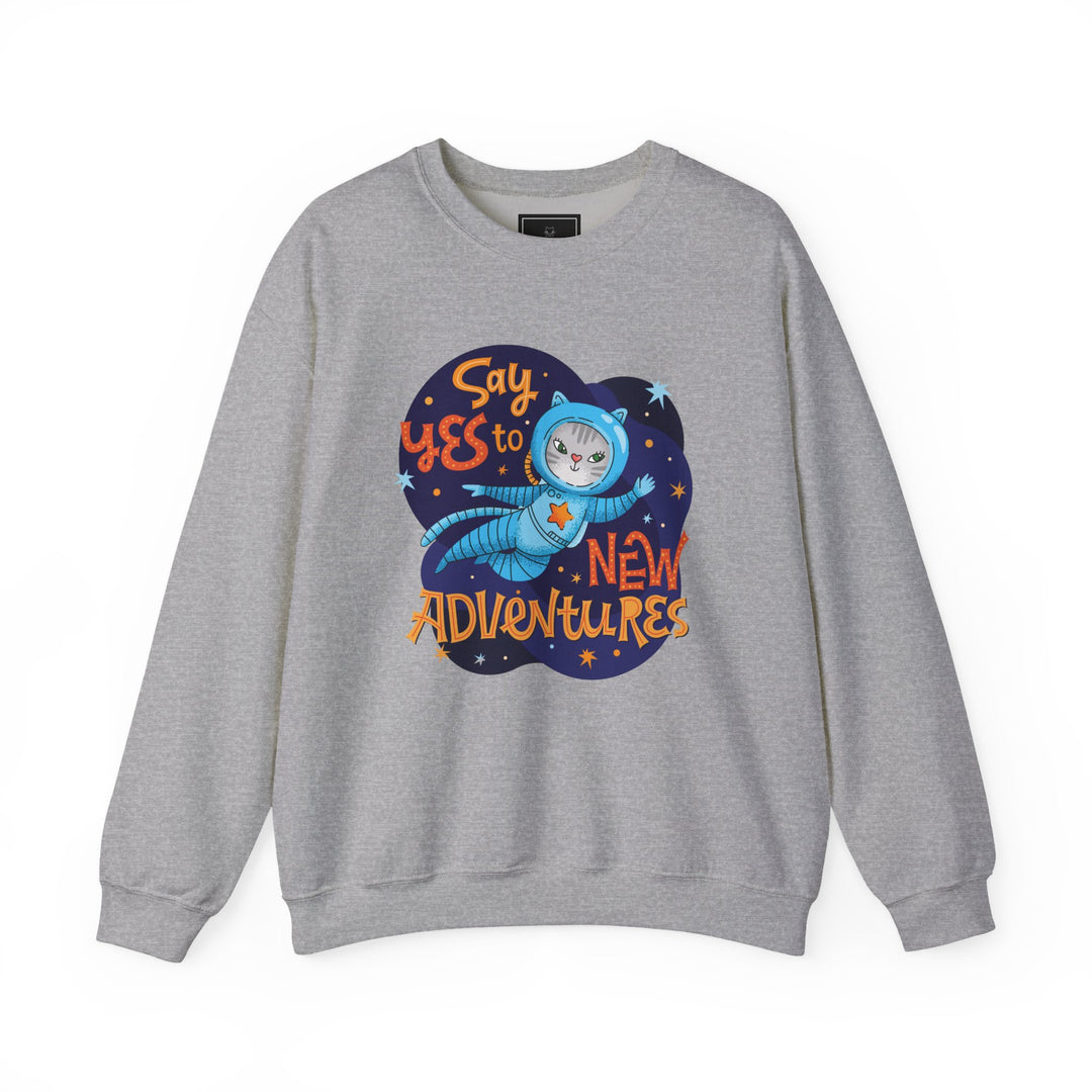 Adventure Kitty Crewneck Sweatshirt