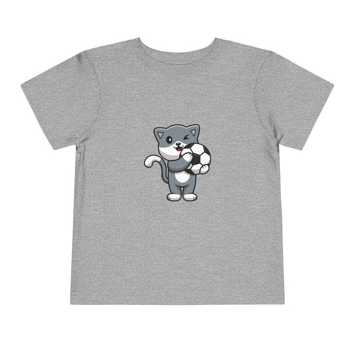Soccer Cat Toddler Tee