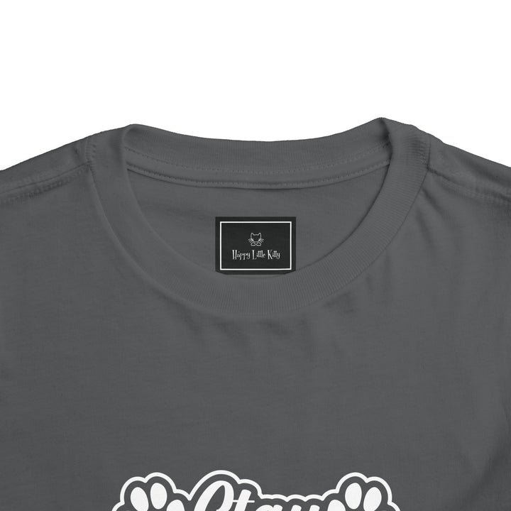 Stay Pawsitive Toddler Tee