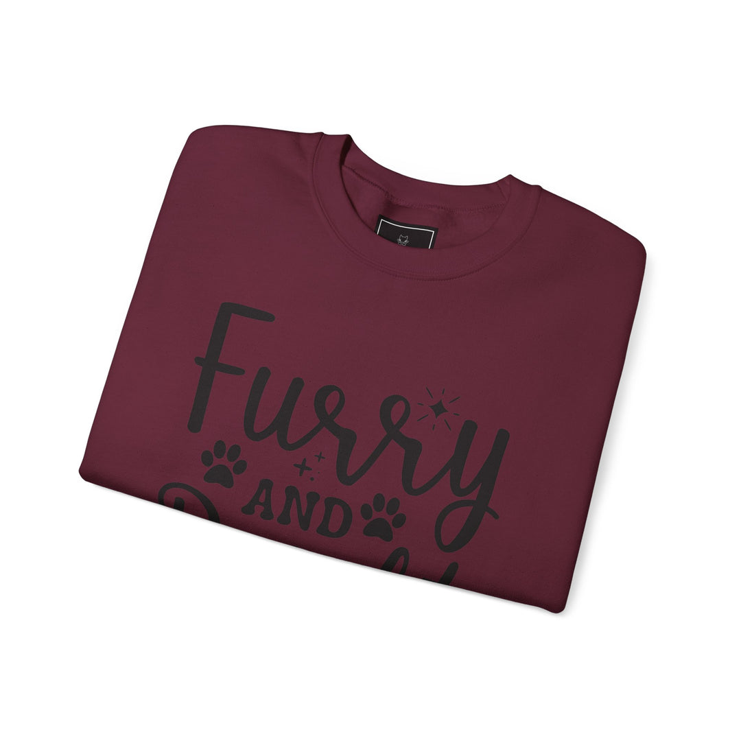 Furry and Bright Unisex Crewneck Sweatshirt