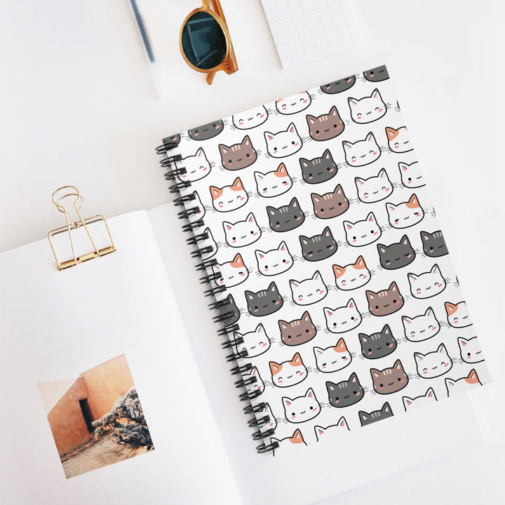 Cat Friends Spiral Notebook
