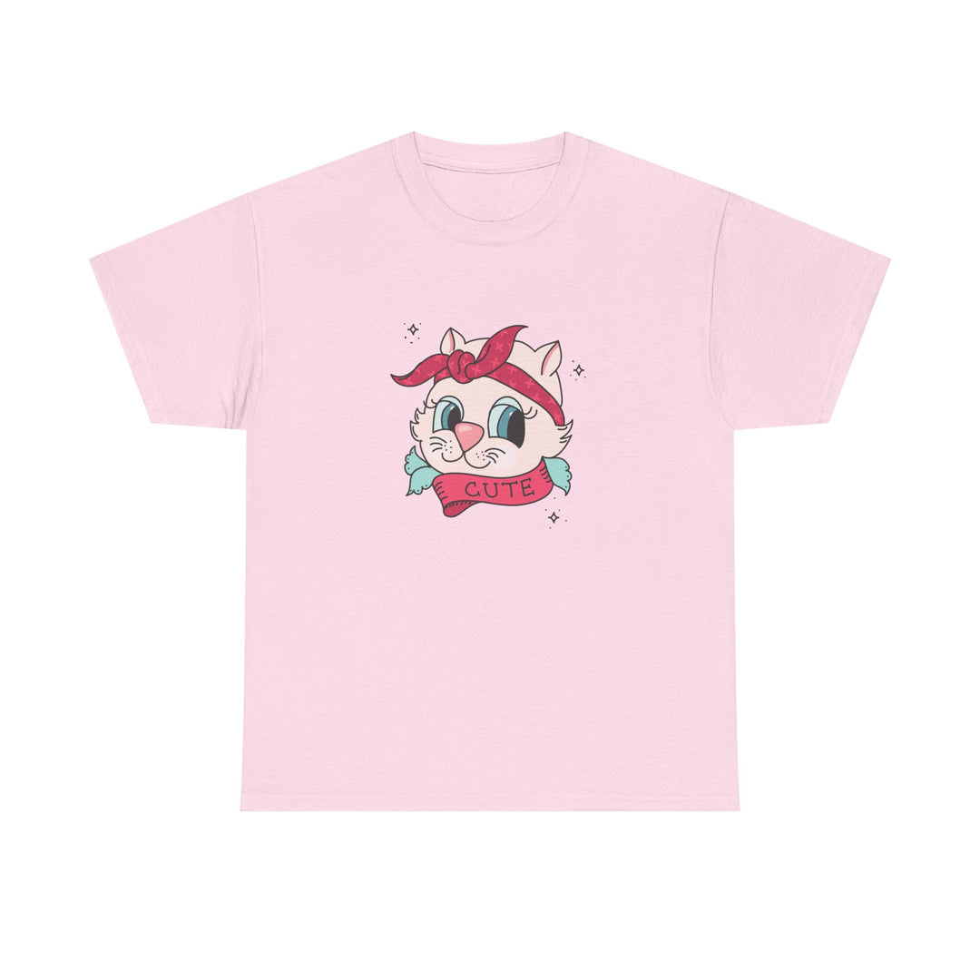 Tattoo Cat Cotton Tee