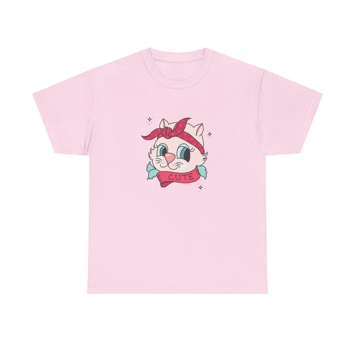 Tattoo Cat Cotton Tee