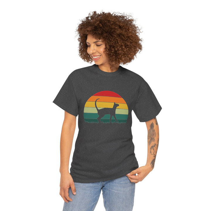 Sunset Cat Cotton Tee