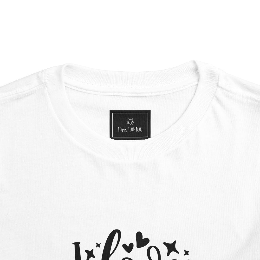 I Love My Cat Toddler Tee
