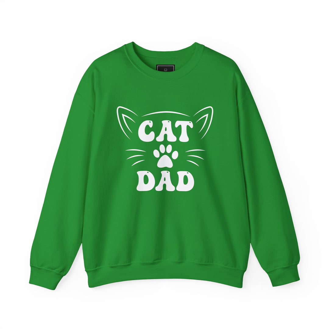 Cat Dad Crewneck Sweatshirt