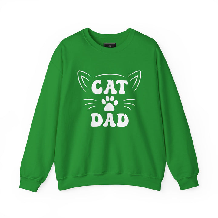 Cat Dad Crewneck Sweatshirt