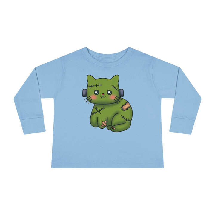 Frankenkitty Toddler Long Sleeve Tee